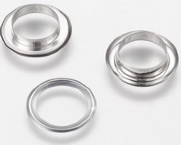 Öse, 10mm silberfarben 20 St.
