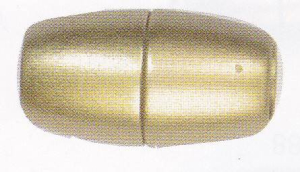 Magnetverschluss (0301-15-GoM) z. Kleben 15mm goldf. matt