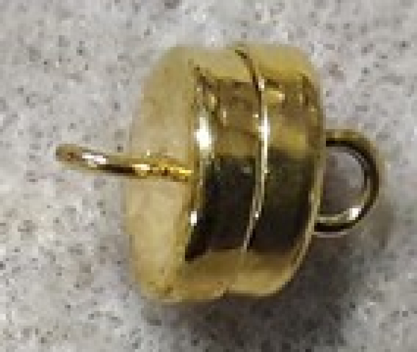 Magnetverschluss (0320-08-GP) 8mm vergoldet