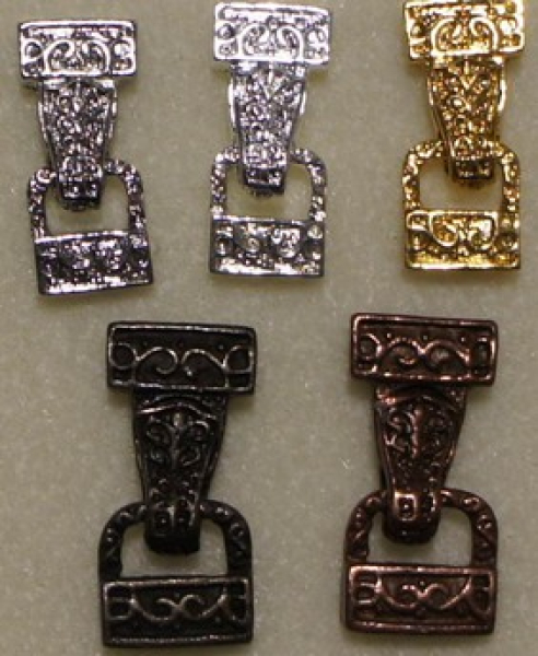 Magnetverschluss (0327-GF) Fold over 25x10x6mm goldfarben