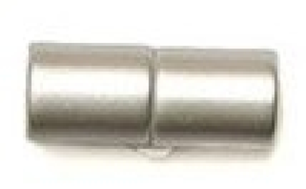 Magnetverschluss (0333-06-SFM) z.Kleben 6mm silberfarben matt