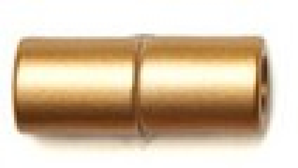 Magnetverschluss (0333-10-GolM) z.Kleben 10mm goldfarben matt