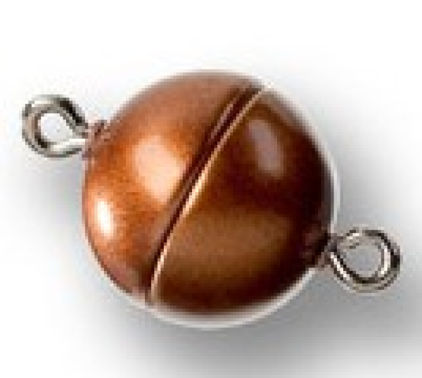 Magnetverschluss (0334-12-AK) 12mm altkupfer