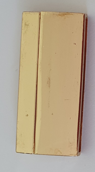Magnetverschluss (0338-02-GF) zum Kleben 40x18 goldfarben