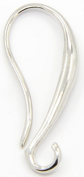 Verschluss S-Haken 20x8,5mm platinf