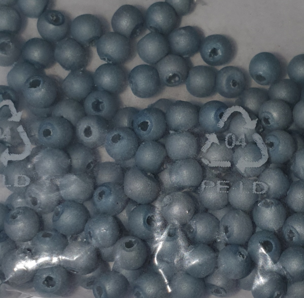 Wachsperle 3mm hellblau matt 120 St.