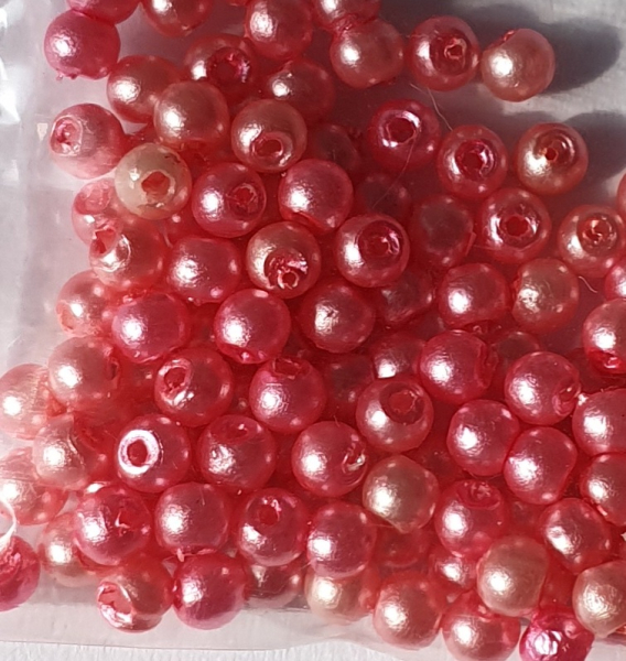 Wachsperle 3mm hellpink 120 St.