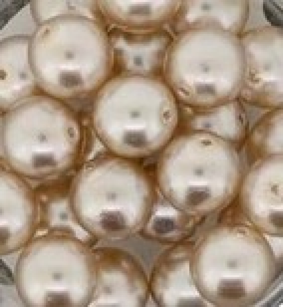 Glas-Wachsperle 3mm Hellbraun ca195 St.