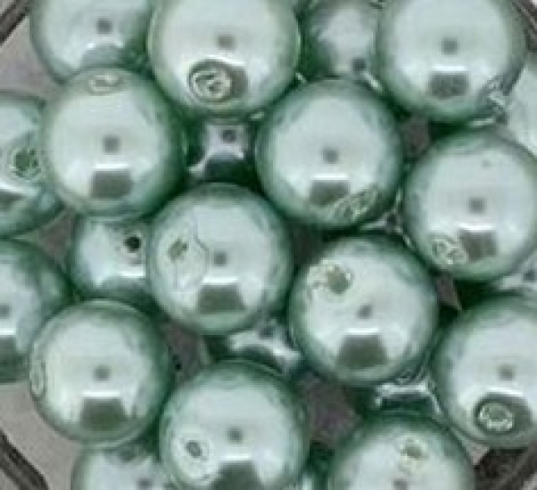 Glas-Wachsperle 4mm Türkis ca210 St.