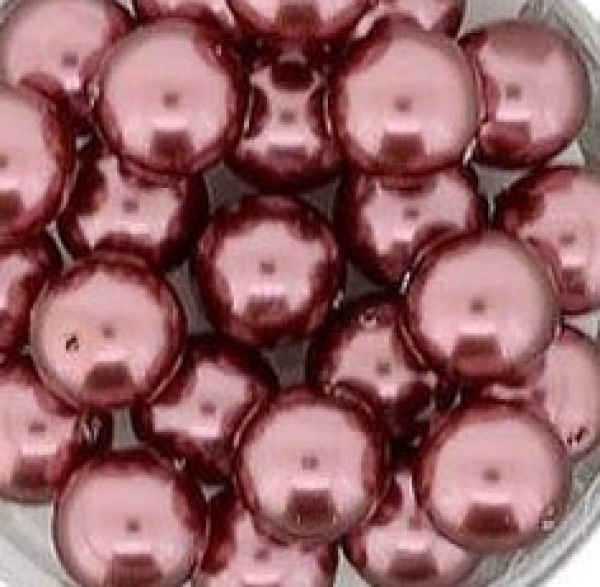 Glas-Wachsperle 4mm d-altrosa ca210 St.