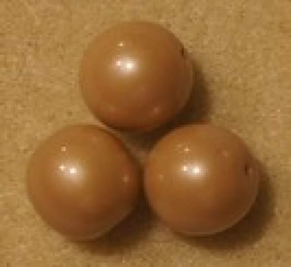 Glaswachsperle 3mm Beige 120 St