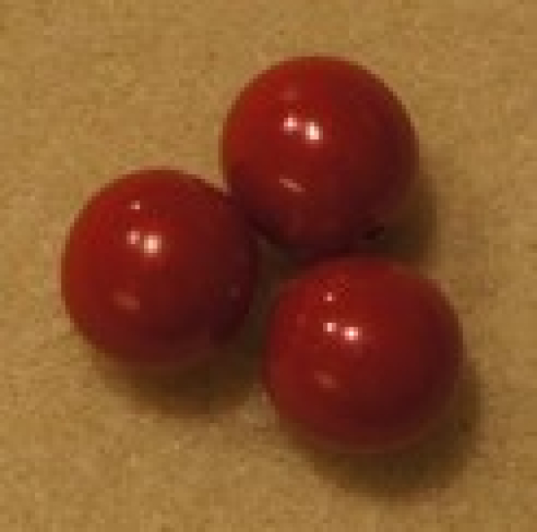 Glaswachsperle 3mm Korallenrot 1200 St