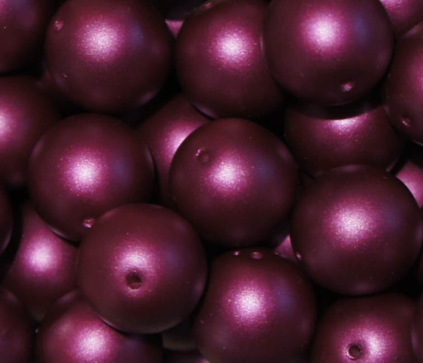 Glaswachsperle 6mm Purple Frost 500 St