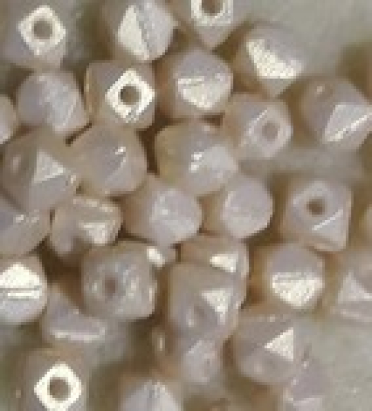 Glaswachswürfel antik 4mm Gold Luster 1200 St