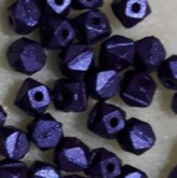 Glaswachswürfel antik 4mm Suger Plum 100St