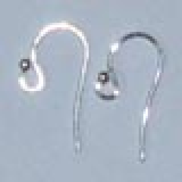 Ohrhaken mit Kugel  versilbert 144 St.