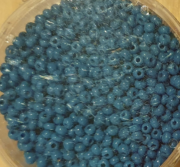 Rocailles 2,2 mm opak hellblau 250g