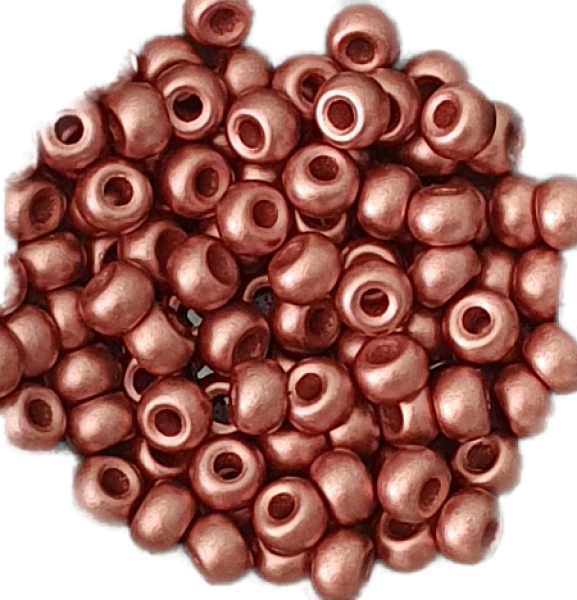 Rocailles 5,5mm Metallic Vintage Copper 1200 St