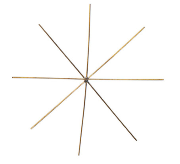 Drahtgerüst für Stern 20 cm