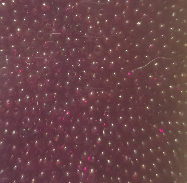 Rocailles 2,2 mm transp d-rot 17g