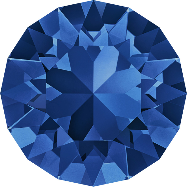 Swarovski Chaton SS39 Capri Blue gefass