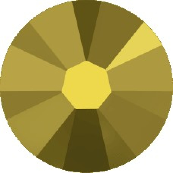 Swarovski Chaton SS39 Crystal Aurum gef