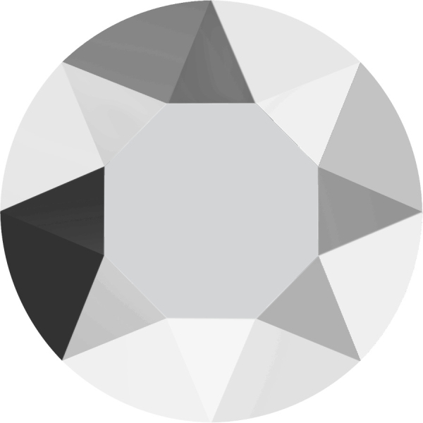 Swarovski Chaton SS39 Crystal Light Chrome gef