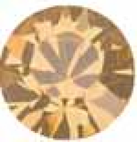 Swarovski Chaton SS39 Lt. col. Topaz