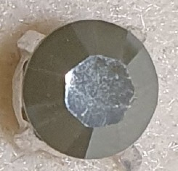 Swarovski Chaton SS39 Mint Alabaster Golden Shadow gefass