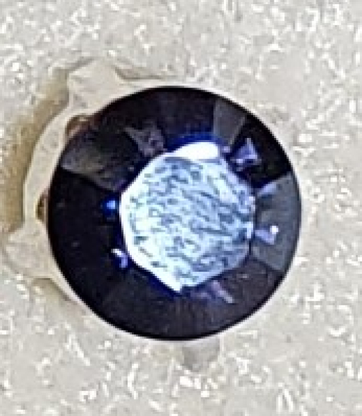 Swarovski Chaton SS39 Tanzanite Satin