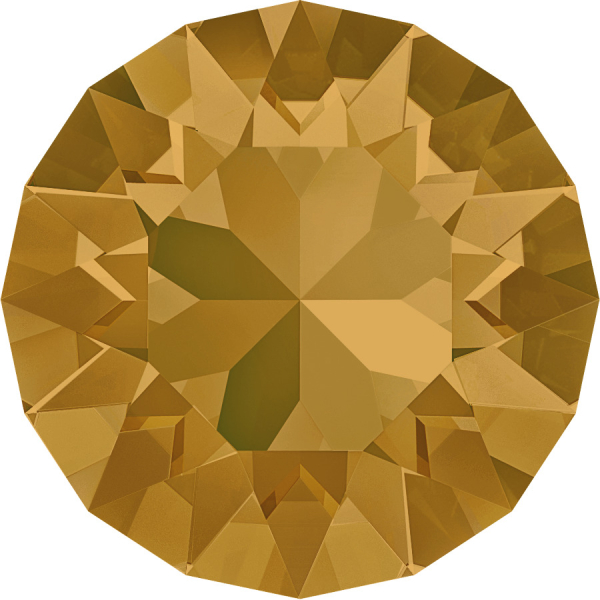 Swarovski Chaton SS39 Topaz gefass