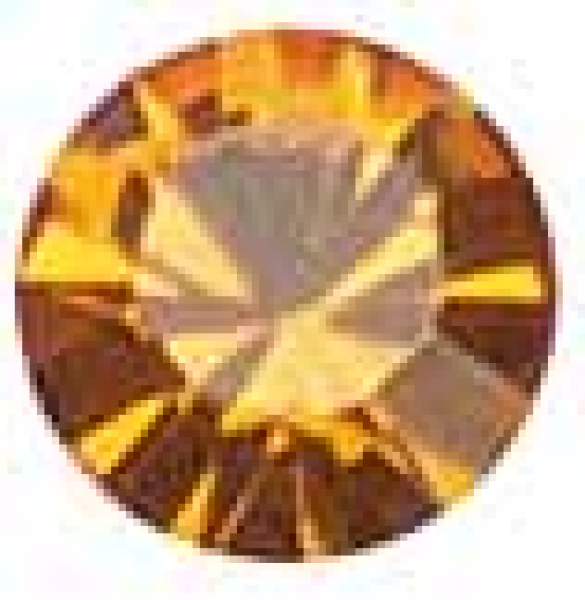 Swarovski Chaton SS39 Topaz