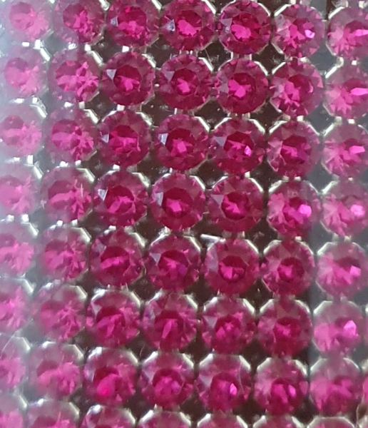 Crystal Mesh Swarovski PP21 Fuchsia