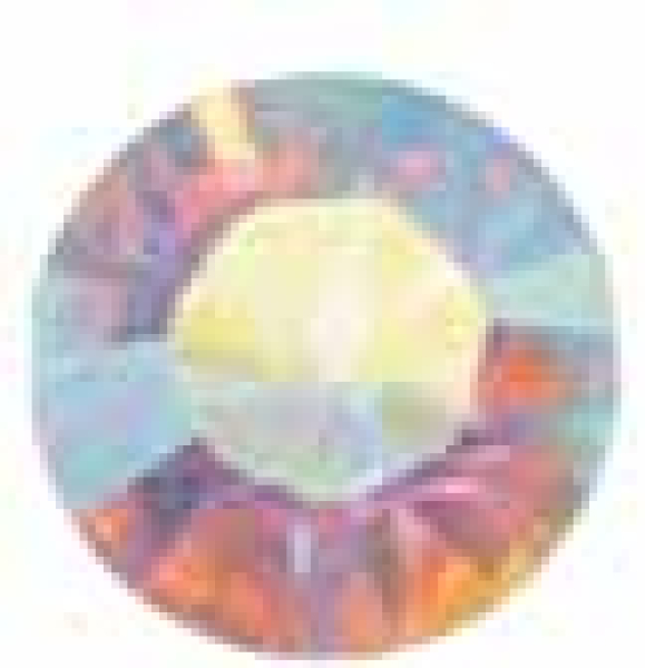 Chaton SS29 Swarovski Crystal AB 14 St.