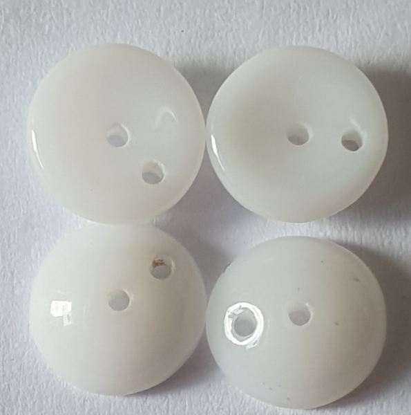 Piggy Bead 4x8mm Snow White 24 St.