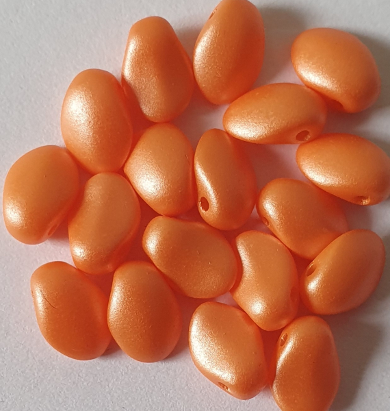Lily Petal 6x8 Alabaster Orange 50St