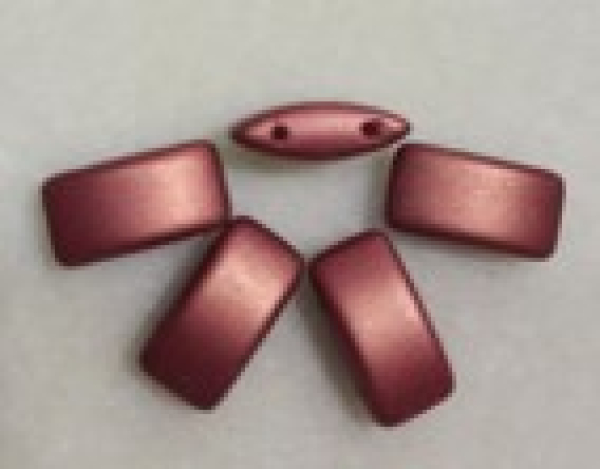 Trägerperle, Glas 9x17mm Dark Copper120 St.