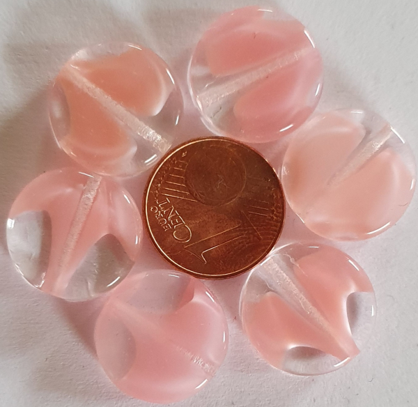 Glasperle, Scheibe 8 St.