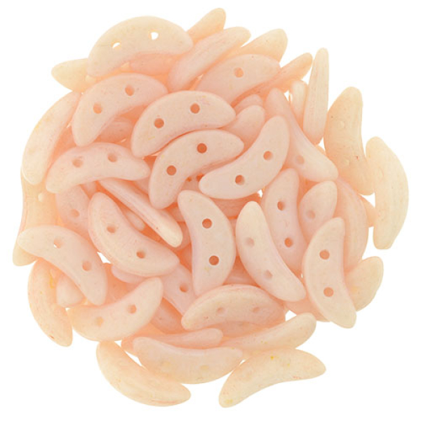 Crescent Bead 3x10mm Opak Peach Echo 100g