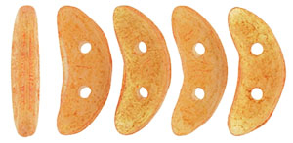 Crescent Bead 3x10mm Pac Milk Tangerine 5g
