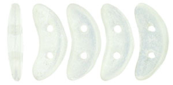 Crescent Bead 3x10mm Sueded Gold Crystal 100g