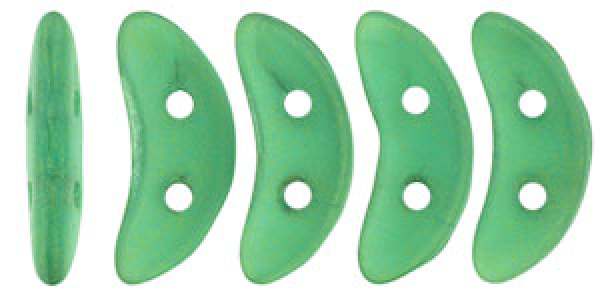 Crescent Bead 3x10mm Sue Gol Atlan Green 5g