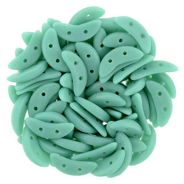 Crescent Bead 3x10mm Turquoise 100g