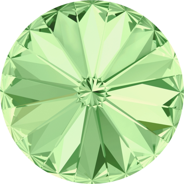 Rivoli SS39 Swarovski Chrysolite gefasst