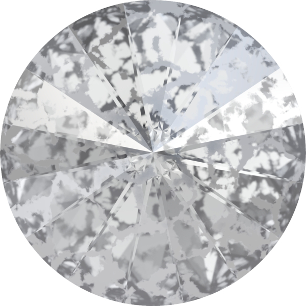 Rivoli SS47 Swarovski Crystal Silver Patina 10mm