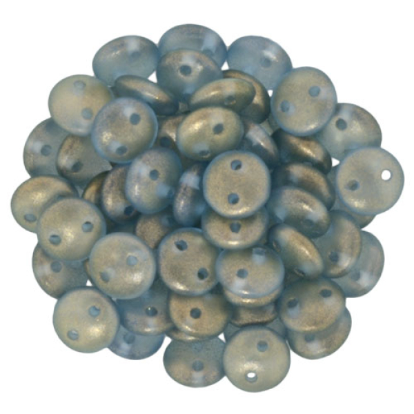 Lentil 2-Loch 6mm Halo Shadows 50 St