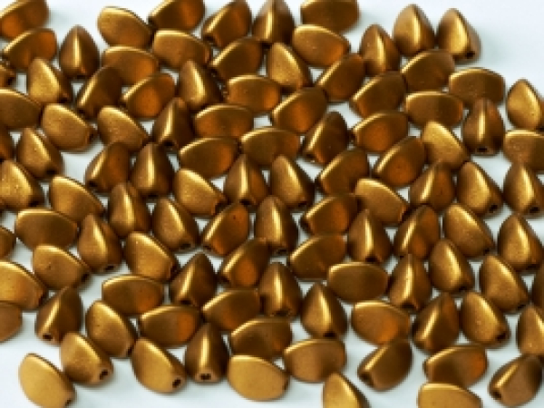 Pinch 5x3mm Brass Gold 100g (ca1300 St.)