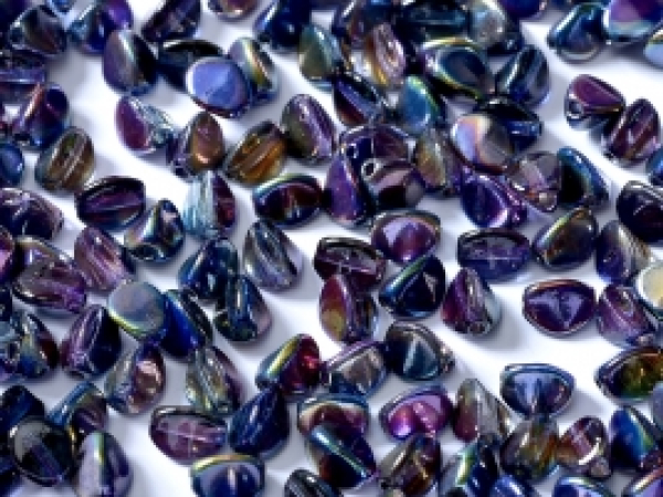 Pinch 5x3mm Crystal Magic Blue 100g (ca 1300St.)