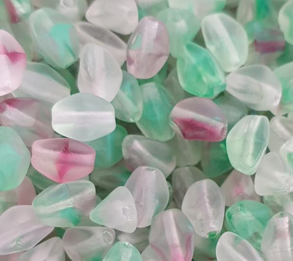 Pinch 5x3mm Crystal Peridot Frost 100 St.