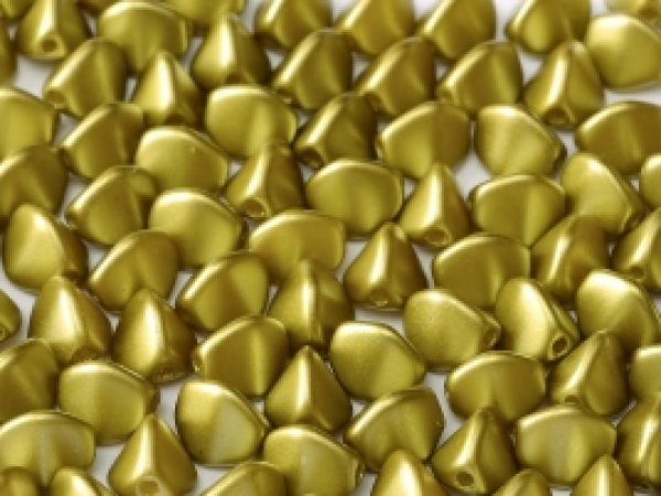 Pinch 5x3mm Alabaster Pastel Lime 100 St